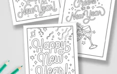 Free Printable New Years Cards