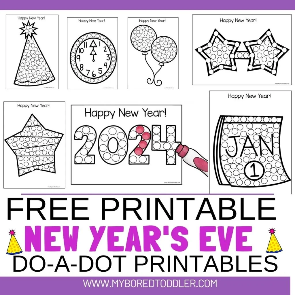 free new years eve printables for kids free new years eve printables for kids