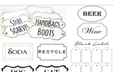 Free Printable Organizing Labels 2