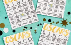Free Printable Oscars Bingo Cards