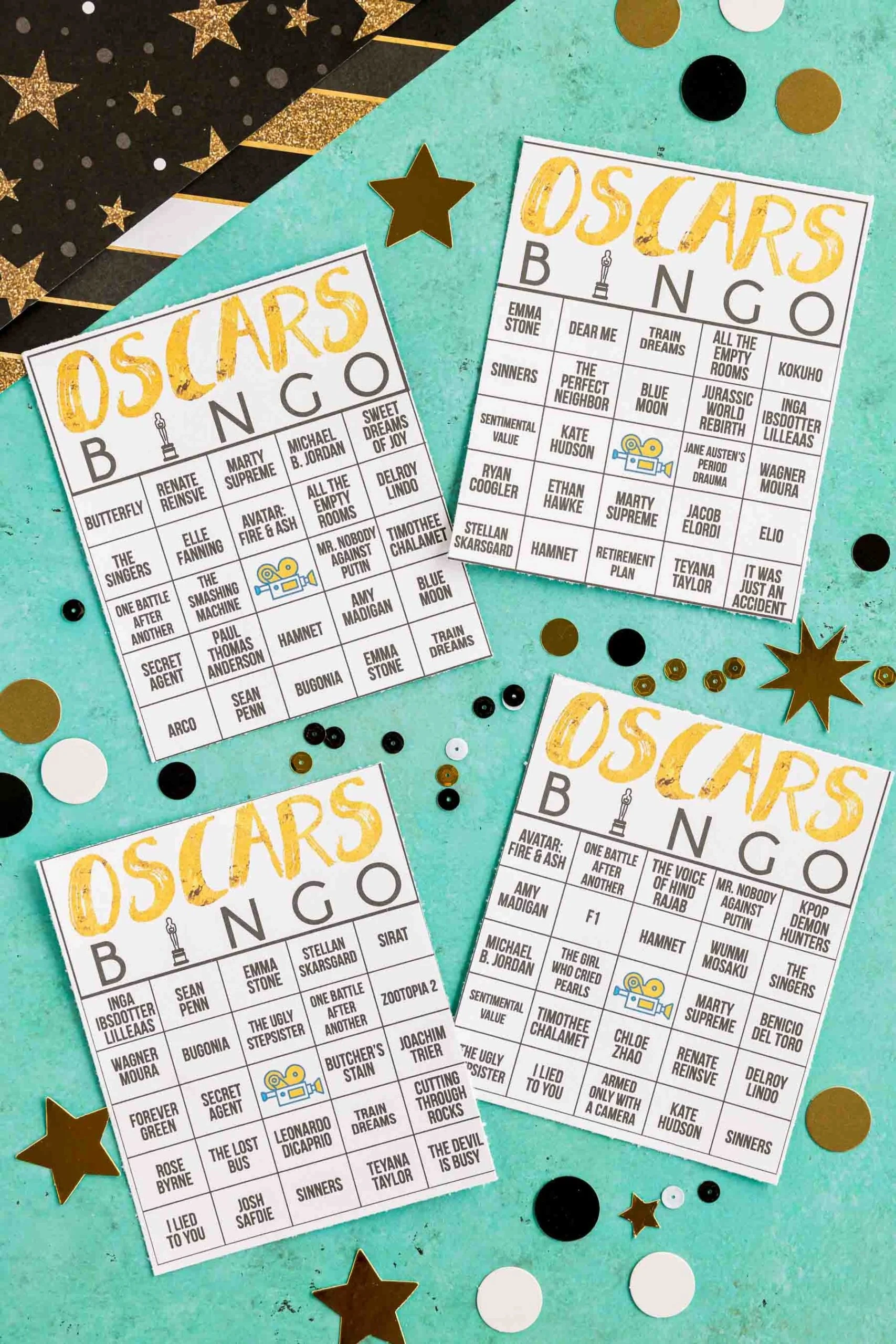 free oscar printables free oscar printables