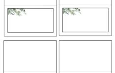 Free Printable Place Cards