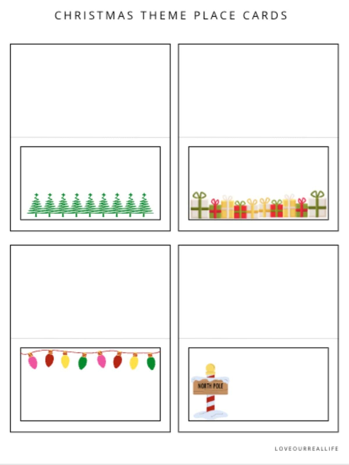 Free Printable Place Cards Free Printable Place Cards