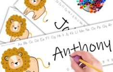 Free Printable Preschool Name Tags