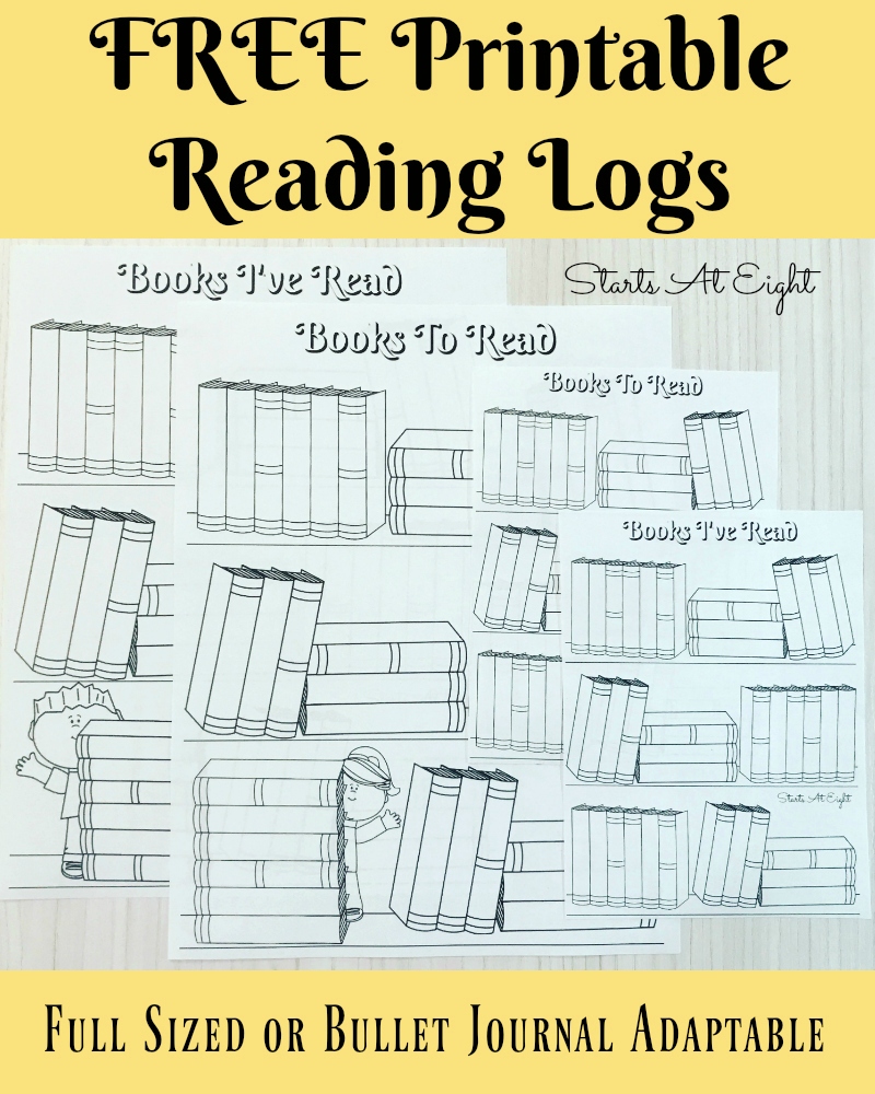 Free Printable Reading Logs