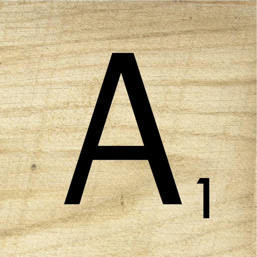 Free Printable Scrabble Letter Tiles Sign