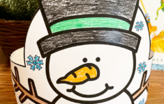 Free Printable Snowman Hat