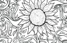 Free Printable Spring Adult Coloring Book