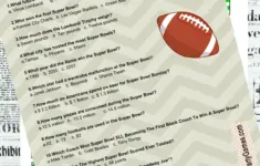 Free Printable Super Bowl Football Games