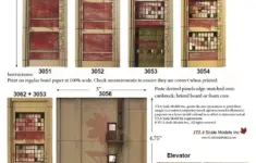 Free Printable Templates N Scale Industrial Wall Module Line