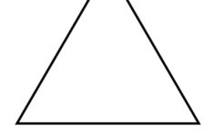 Free Printable Triangle Shape