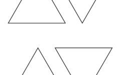 Free Printable Triangle Templates