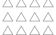 Free Printable Triangle Templates