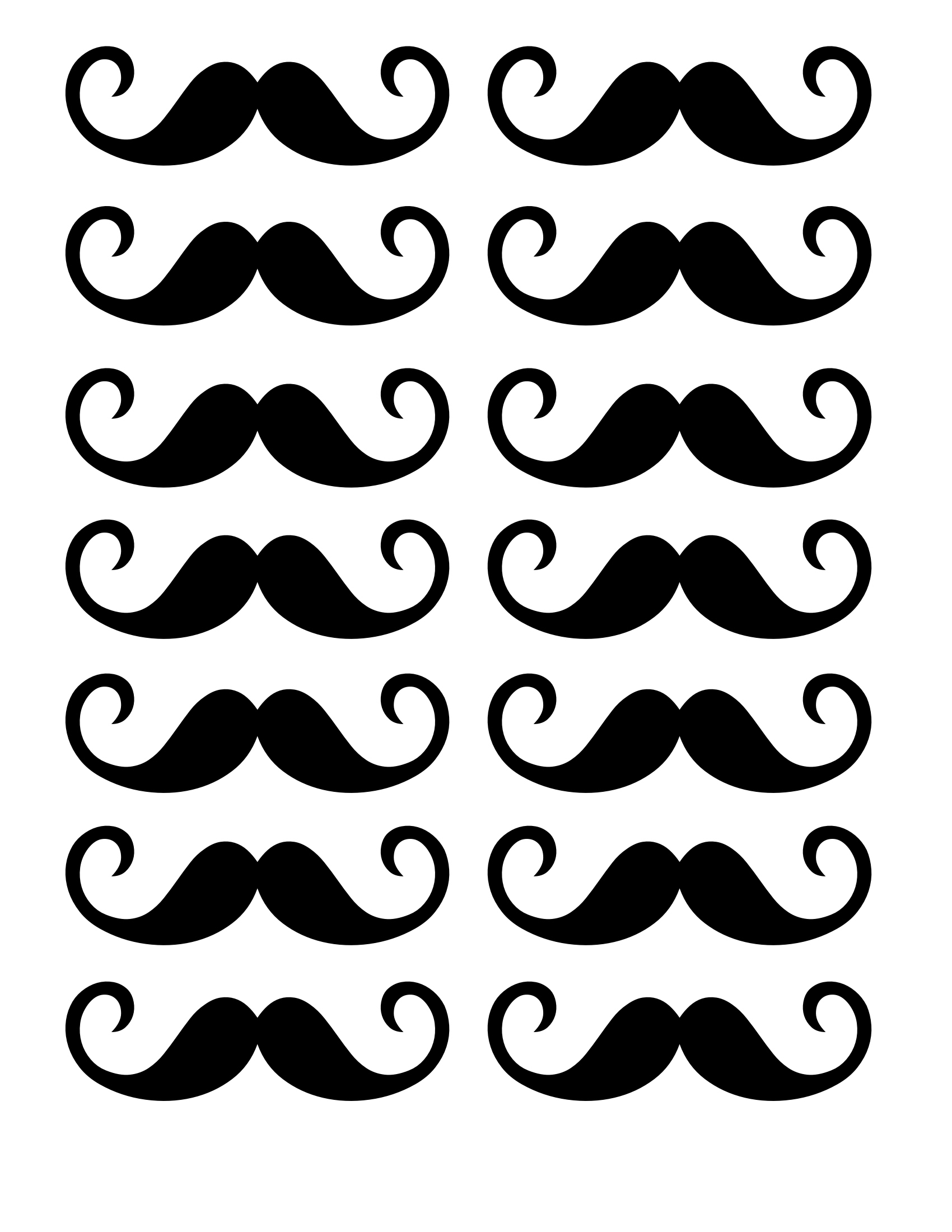 Free Printable Valentine I Mustache You To Be My Valentine