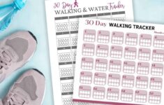 Free Printable Walking Log Tracker