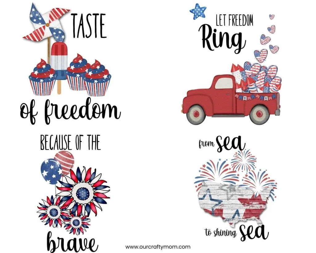 free printable 4th of july signs easy patriotic decor free printable 4th of july signs easy patriotic decor
