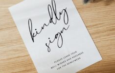 Free Printable Wedding Guest Book Signs