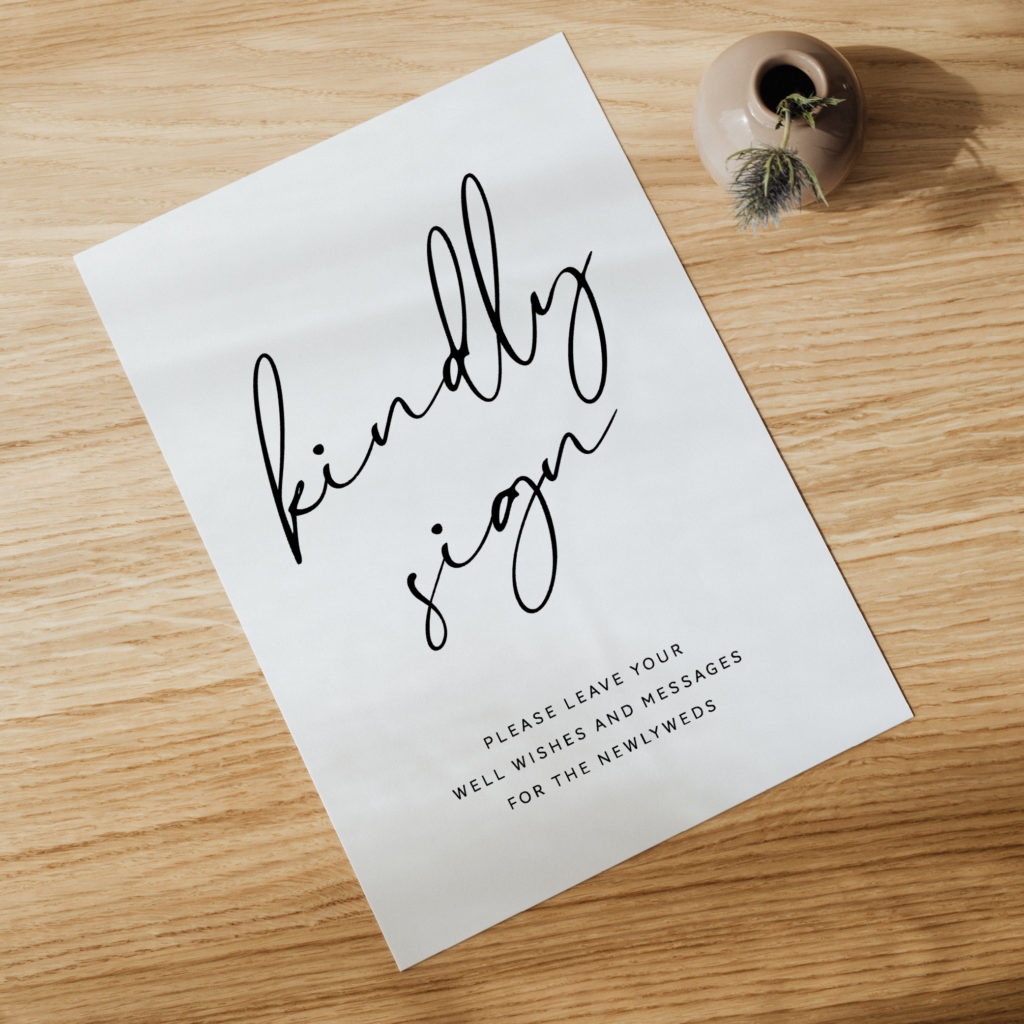 Free Printable Wedding Guest Book Signs Free Printable Wedding Guest Book Signs