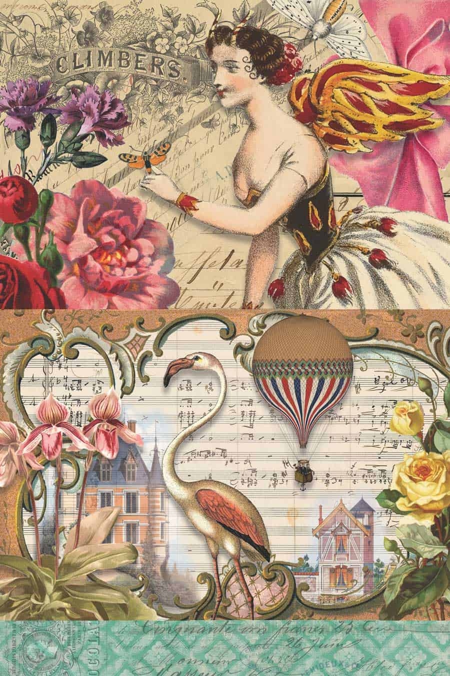 Free Printables Decoupage Tissue Paper