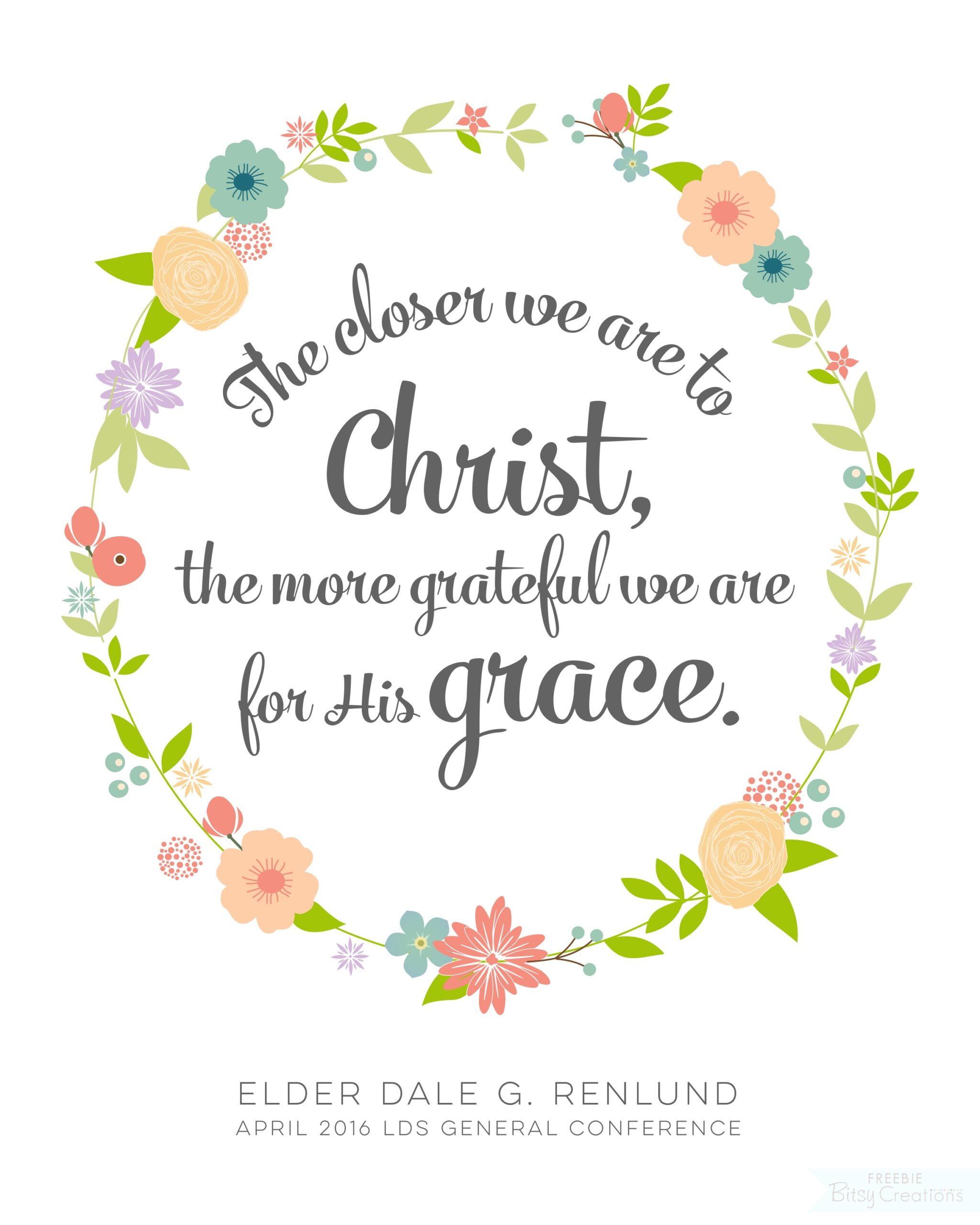Free Printables Quote Art From April 2016 Lds General Conference