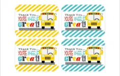 Free Printables School Bus Driver Appreciation