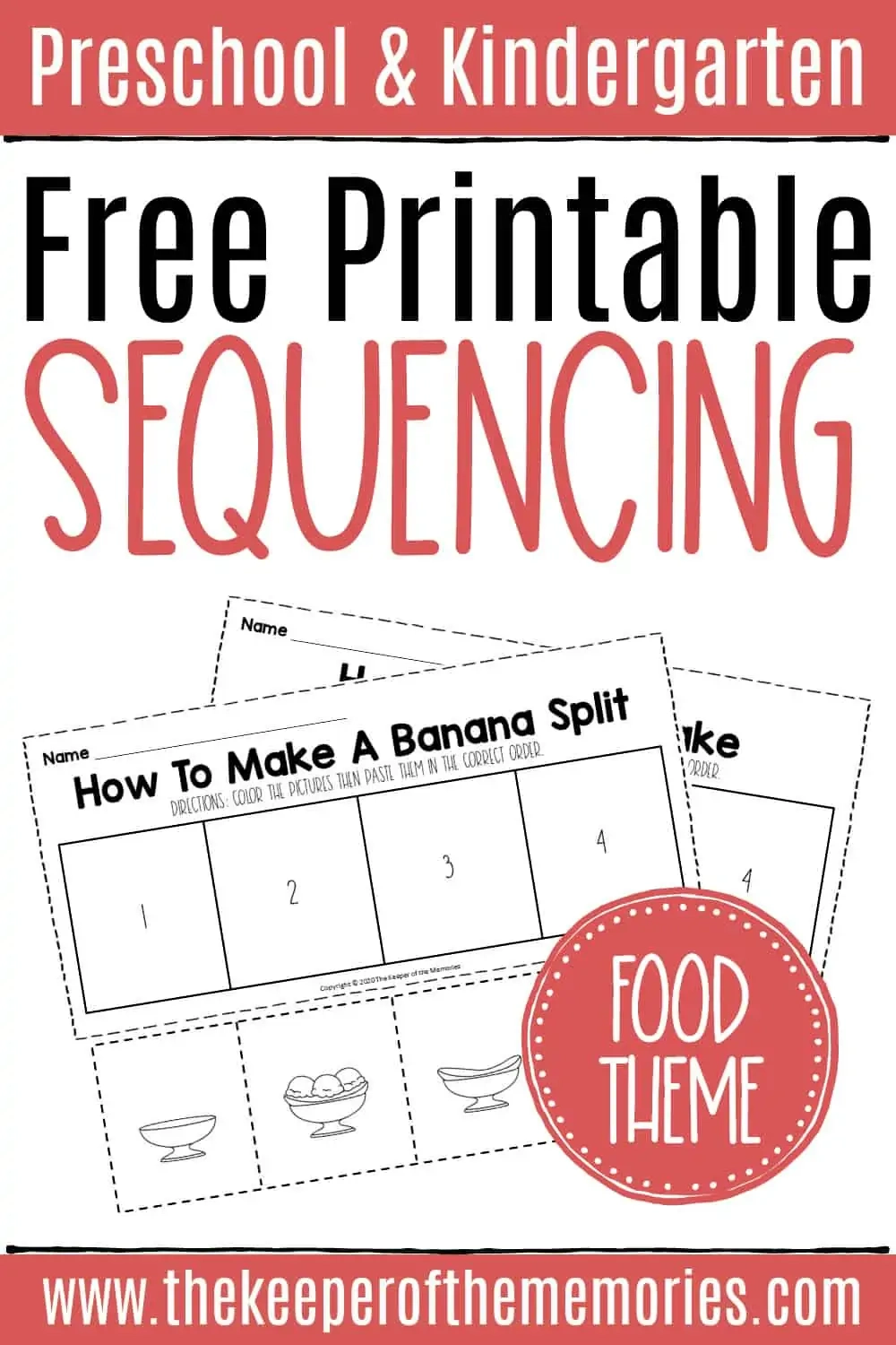 Free Sequencing Cut And Paste Worksheets Free Sequencing Cut And Paste Worksheets