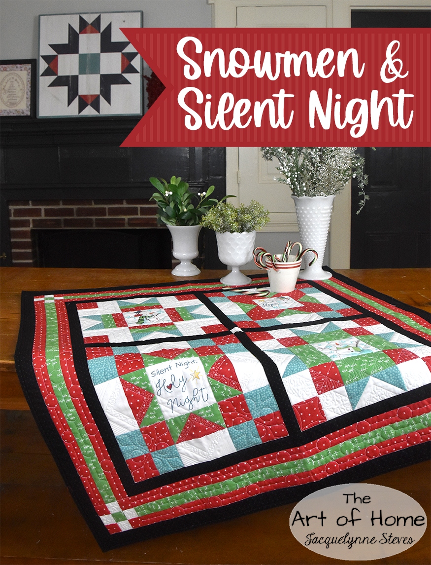 Free Snowman Quilt Sew Along Block 1 Is Here Free Snowman Quilt Sew Along Block 1 Is Here