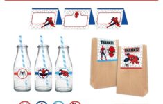 Free Spiderman Party Printables