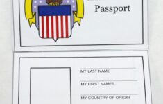 Free Travel Printables Pretend Passport