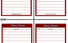 Free Trivia Game For Your Trivia Night Event