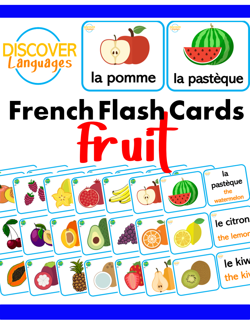 free french flash cards printable free french flash cards printable