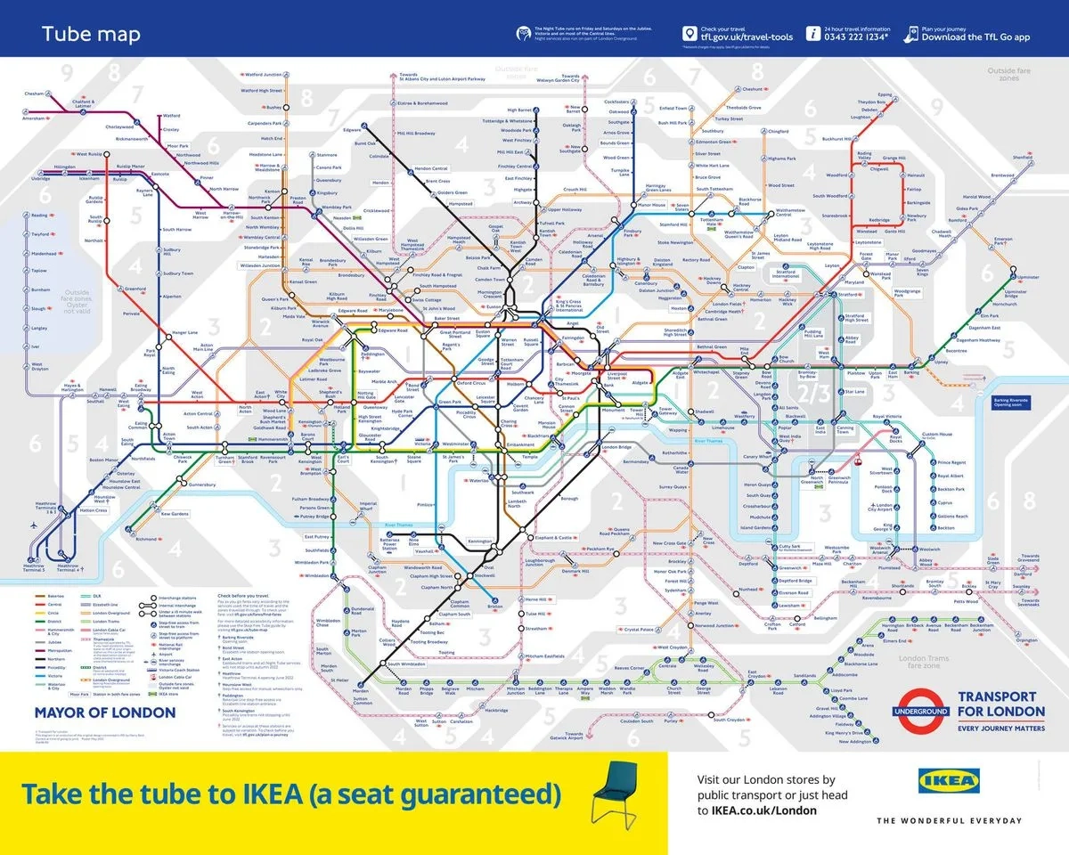 Full List London Underground Lines 27089418