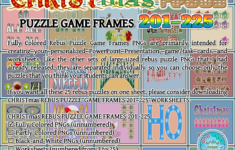 Fully Colored Christmas Rebuses 201 225 Pngs
