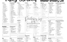 Fully Stocked Master Grocery List