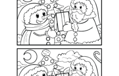 Fun Kindergarten Christmas Worksheet Printable