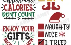 Funny Christmas Signs Yard Card Flair Set