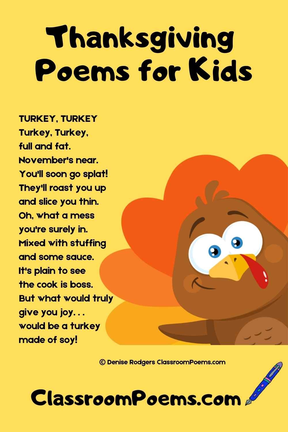 Funny Thanksgiving Poems Funny Thanksgiving Poems