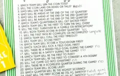 Game Day Party Ideas Printables