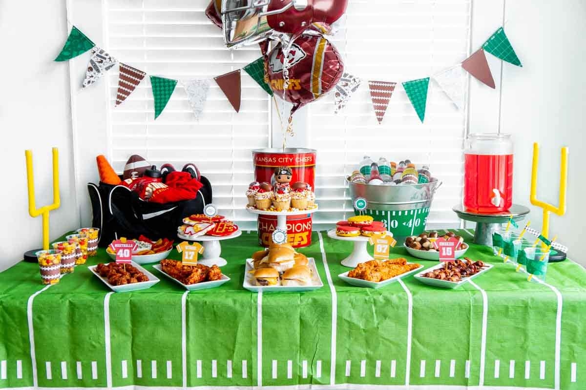 Game Day Party Ideas Printables