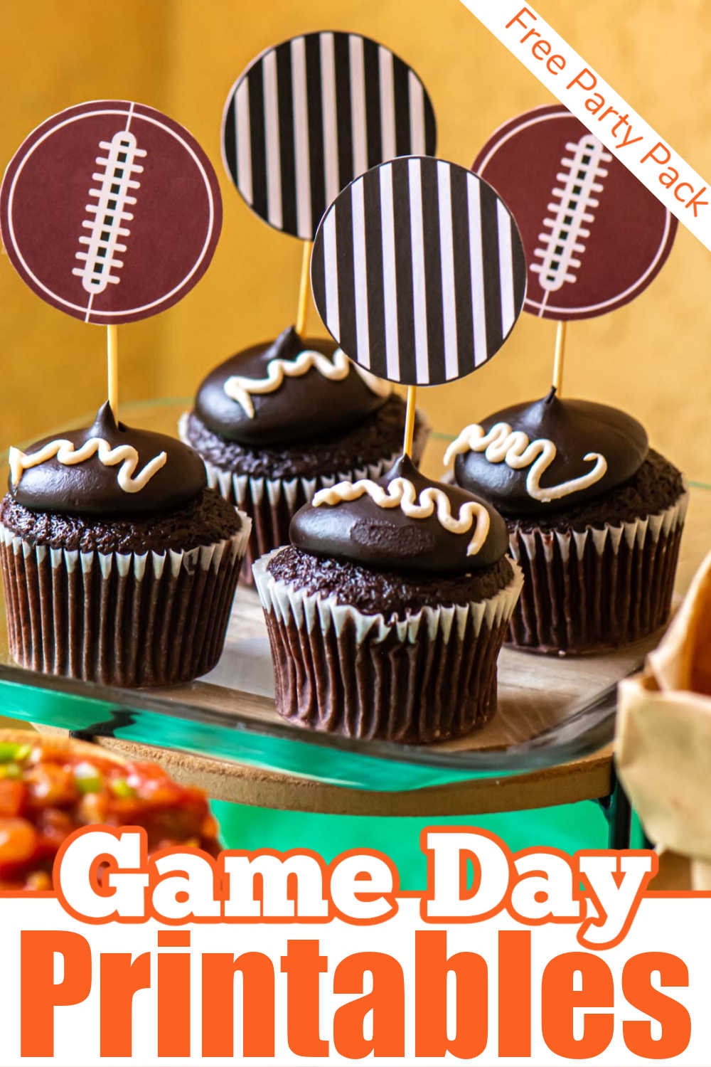 Game Day Party Set Printables Pdf Free