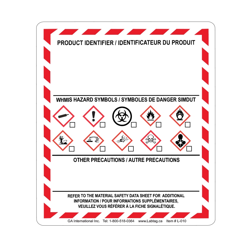 Ghs Former 2015 Whmis Simdut Warning Labels 4 X 3 5 L 010 0 5r
