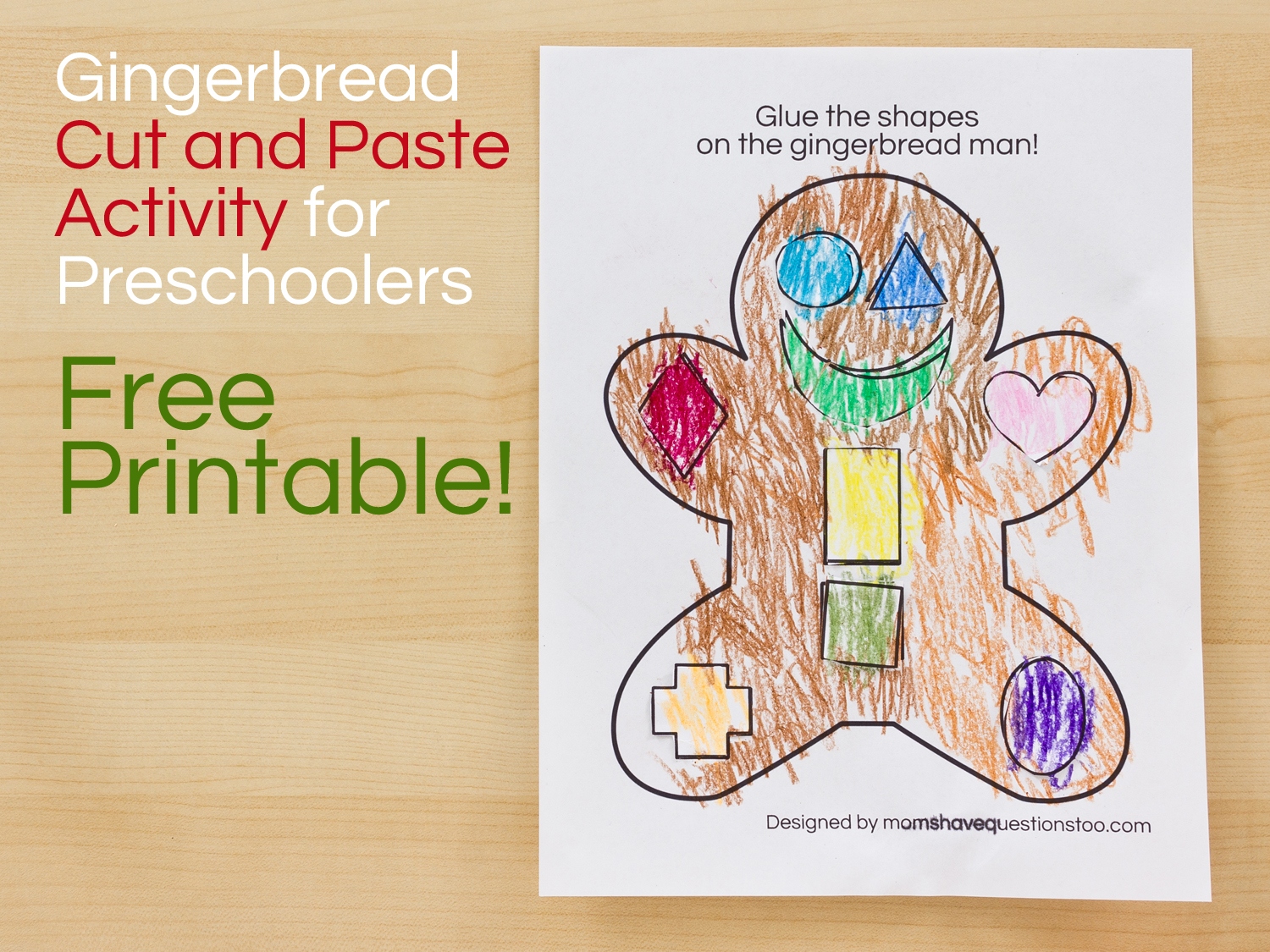 free printable gingerbread man story