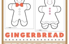 Gingerbread Man Template