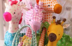 Giraffe Sewing Pattern Pdf Noodle Peach