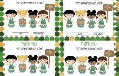 Girl Scout Thank You Notes