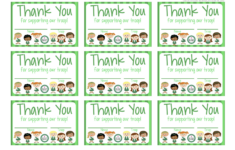 Girl Scouts Free Printable Thank You