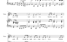 God Bless America Voice And Piano