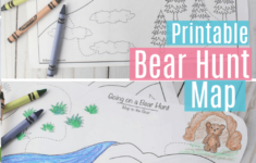 Going On A Bear Hunt Printable Map