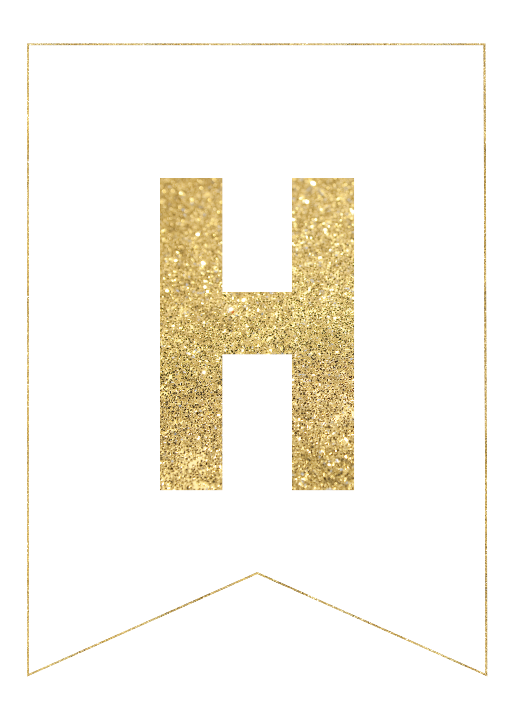 Gold Free Printable Banner Letters Gold Free Printable Banner Letters
