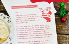 Grab This Free Printable Letter From Santa